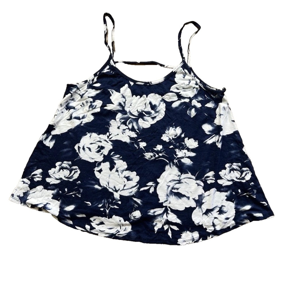 Mezzanine Vintage Women’s Tank Top Small Floral Boho Romantic Feminine Coquette